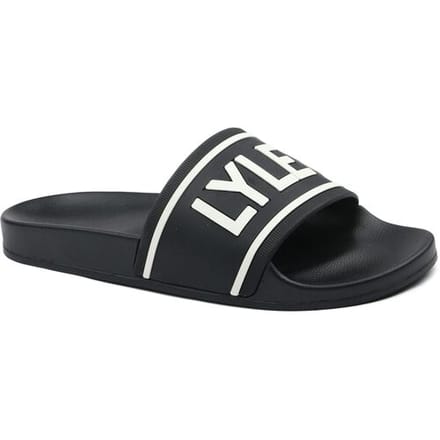Teenslippers Lyle &amp; Scott Lyle Scott Slippers Zwart