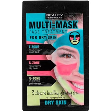Beauty Formulas Droog Multi Gezichtsmasker