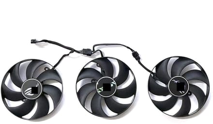 Grafische Kaart Ventilator - GPU Koeler - Oververhitting Voorkomen - Efficiënte Warmteafvoer - 105 mm - Zwart