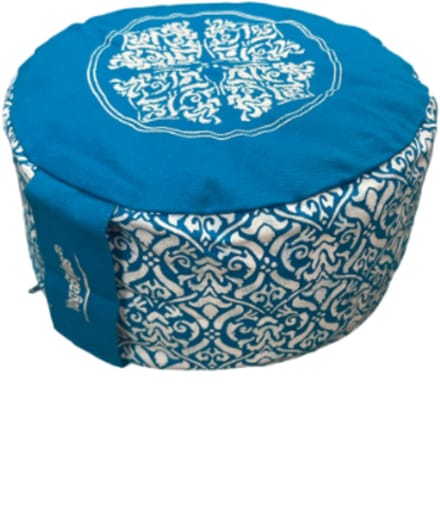 YogaStyles Meditatiekussen Design Turquoise