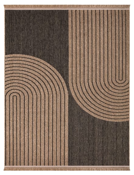 Binnen- en buitenkleed Colonia grijs  240x340 cm