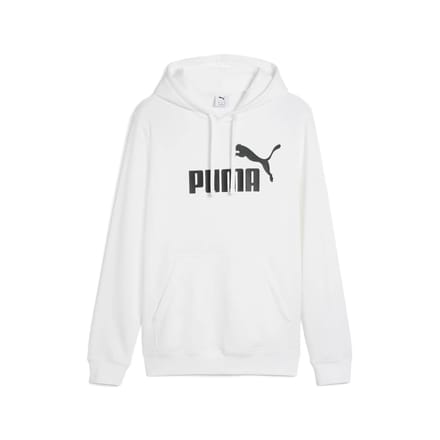 Puma Ess N1 Logo Hoodie Wit M Man
