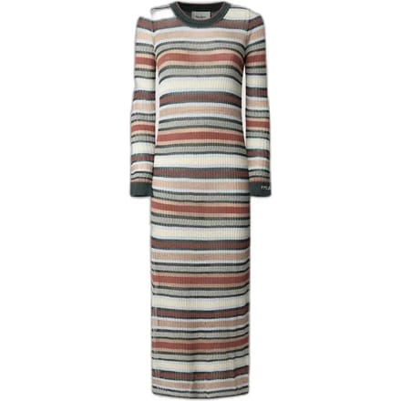 Pepe Jeans North Lang Mouw Jurk Veelkleurig M Vrouw