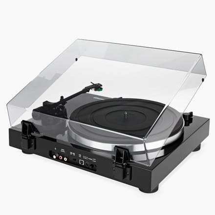 Thorens TD 202 zwart Platenspeler