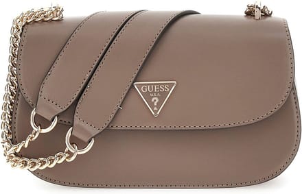 GUESS Schoudertas Daryna Convertible Xbody Flap Dark Taupe