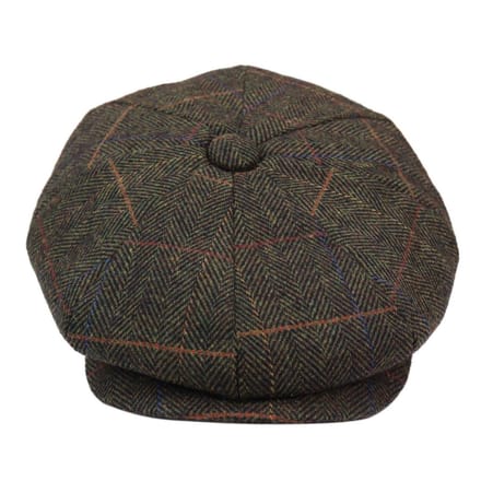 Peaky Blinders visgraat platte hoed voor heren