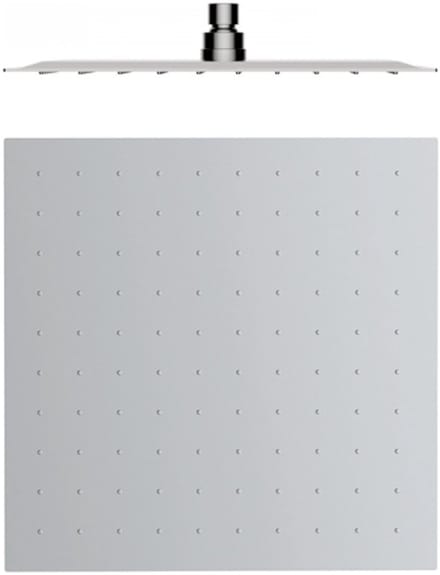 Hoofddouche 20x20cm gepolijst RVS