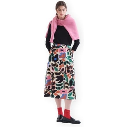 Rok Compania Fantastica COMPAÑIA FANTÁSTICA Skirt 12011 - Flowers