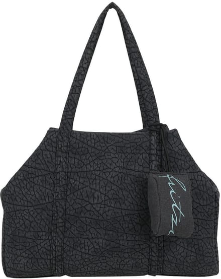 Fritzi aus Preußen shopper schoudertas Ella Shopper Matta Black donkergrijs