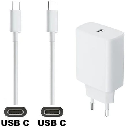 OneOne 30W super snellader. Oplader met sterke 1,5m USB C naar C kabel. PD lader adapter past op Google Pixel 5, Pixel 5a, Pixel 6, Pixel 6a, Pixel 6 Pro, Pixel 7, Pixel 7a, Pixel 7 Pro, Pixel 8, Pixel 8a