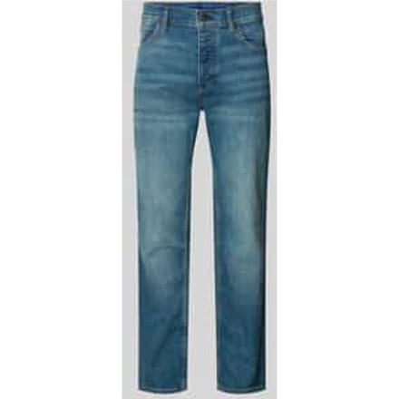 straight fit jeans van katoenmix model 'Brody'