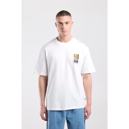 America Today Eagle Off White Maat: M | Basic T-Shirts Outlet | Heren | Wit