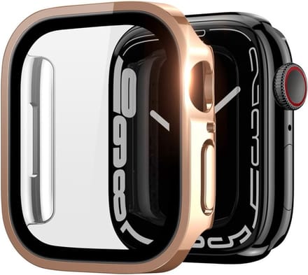 Dux Ducis Hamo Apple Watch 44MM Hoesje Full Protect Roze Goud