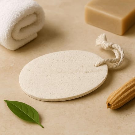 Natural Loofah Body Scrubs - Oval Rub