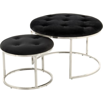 Set van 2 poefs Becky | Hearthome & Living