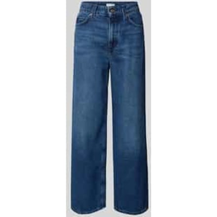 Relaxed fit jeans met merkdetail