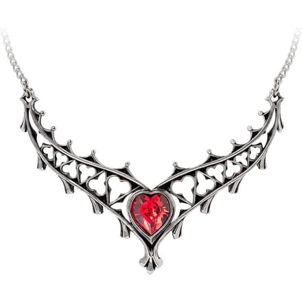 Alchemy Gothic - Gothic Halsketting - Elizabethan - zilverkleurig