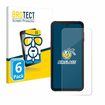 Screenprotector 6 Stuks voor Samsung Galaxy XCover 6 Pro Beschermglas transparant