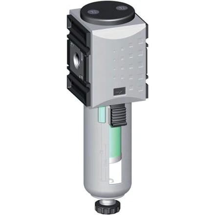 Voorfilter 0.3micron G3/8'' 300l/min Auto Polycarbonaat Futura 1