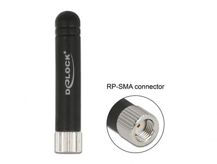 Delock 12714 12714 WiFi-antenne 3.7 dBi 2.4 GHz