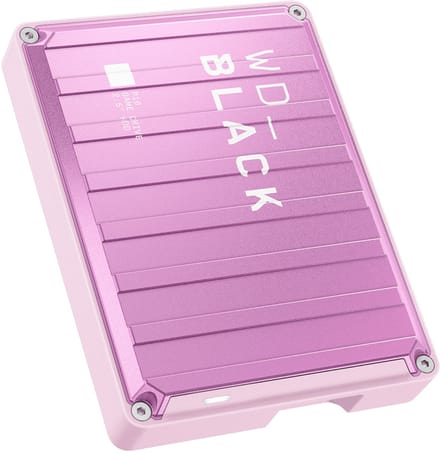 WD _BLACK P10 Game Drive - 4TB - External Hard drive - Pink