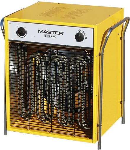Master Elektrische ventilator verwarming B22EPB 2400 m³/u