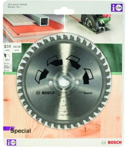 Bosch Cirkelzaagblad Special - 150X2X20/16 - T42