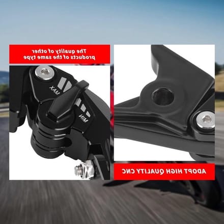 Store_8 - Rem Koppeling Hevels - Motorfiets Remhendel - Geanodiseerd