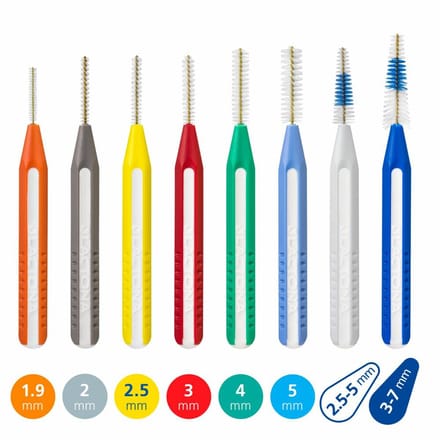 Lactona Easygrip Ragers Conisch-Easygrip A 2.5Mm-5Mm, Wit - 6 Gripzak X 5 Stuks - Voordeelpakket
