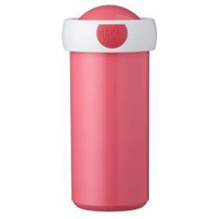 Mepal Schoolbeker Campus - 300 ml - Sluit goed af - Drinkbeker voor kinderen - Pink