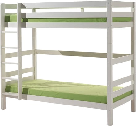 Vipack Stapelbed Pino 180 cm hoog - 90 x 200 cm - wit