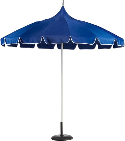 MINOA - Tuinparasol - Blauw - 245 cm - Polyester
