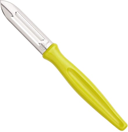RÖR Solingen Dunschiller – RVS – Lemmet 6 cm – Heft Kunststof Geel