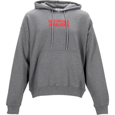 Off-White Hoodie grijs met print