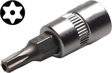 SW-Stahl TEM/4-T8 schroevendraaierbit, 6,3 mm (1/4") aandrijving TR-profiel