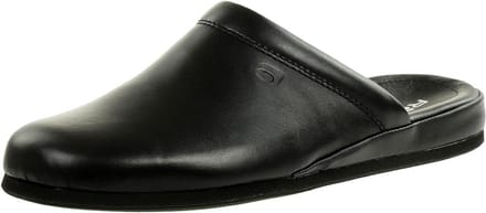 Rohde herenpantoffels 6600 – Zwart – Comfortabel & warm – Maat 47