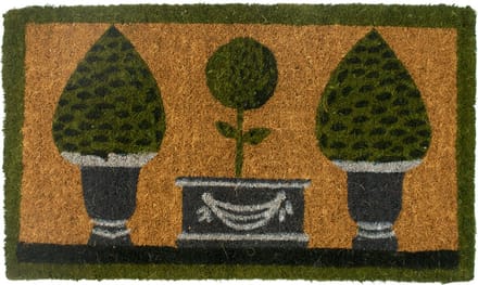 kokosmat handgeweven 3 topiary 75cm