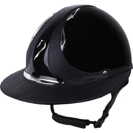 Klassieke glanzende dameshelm Antarès Shagreen Premium Eclipse