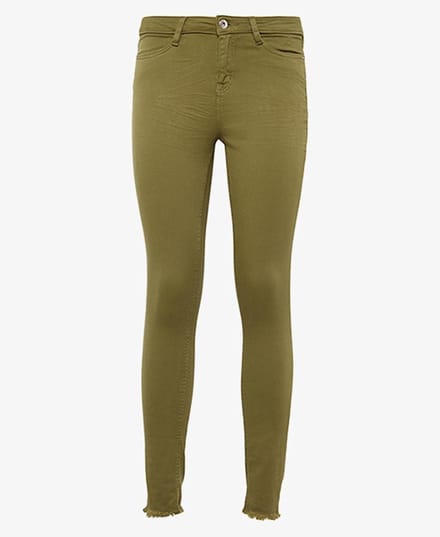 Tom Tailor broek meisjes/dames - groen - 1002460 - maat 25