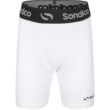 Sondico Kinder/Kinder Snug Fit Compressieshort (Wit)