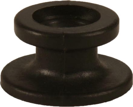 Touwhaak rond, bindoog, bindhaak tot 6mm, Koordhaak 25 mm, 1 Stuk