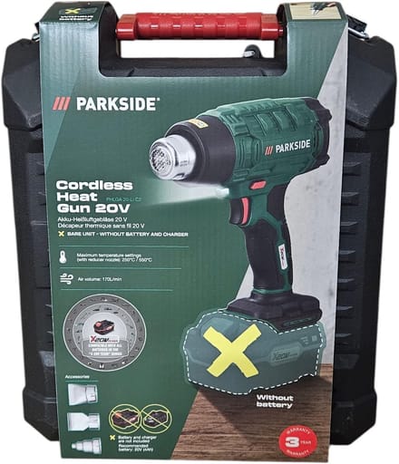 Heteluchtpistool - Warmeluchtblazer - Verf Verwijderen - Accu Systeem Compatibel - 20 Volt