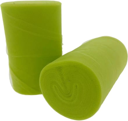 Neon Groen tule - 22,8 meter