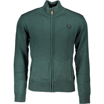 Gianmarco Venturi Groene Katoenen Heren Cardigan