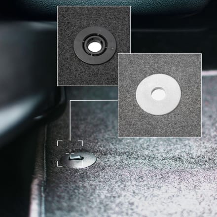 Grijze automatten voor: Volvo C70 II coupé (2005-2013)