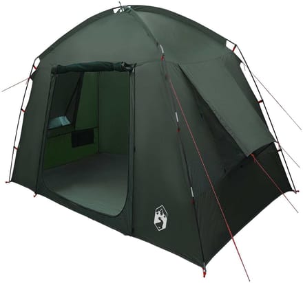 vidaXL - Huisje - Tent - 3-persoons - Leger - Groen - Polyester