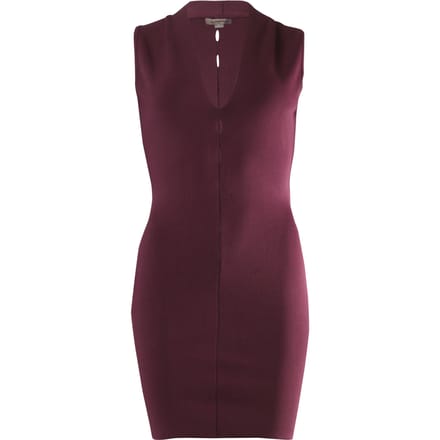 Alexander Wang Bodycon-jurk met uitsnijdingen in bordeauxrode rayon