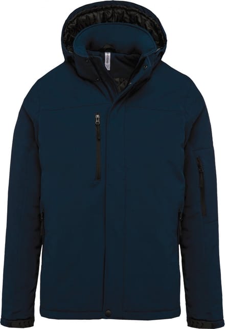 Kariban Gewatteerde softshell herenparka met capuchon K650 - Navy - XXL