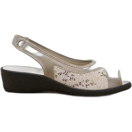 Rekbare sandalen met elastische achterkant voor dames Pédiconfort