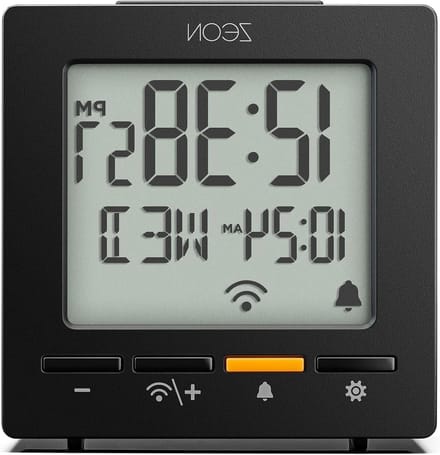 Digitale Wekker - Tijdklok Radio - Dagelijkse Routine - Dubbele Alarm Instelling - Compact Formaat - Zwart